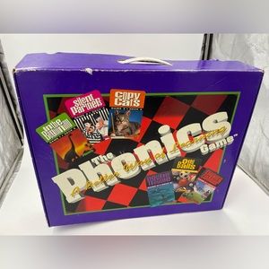 VTG Vintage 90s The Phonics Game VHS/Cassette Tapes Educational Series